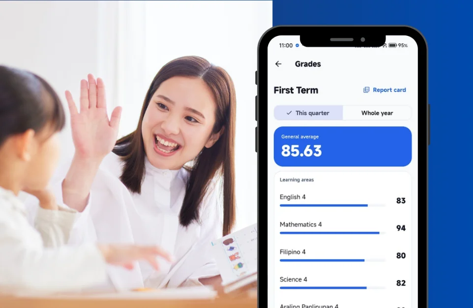 Grades & Report Cards in ParentLINK